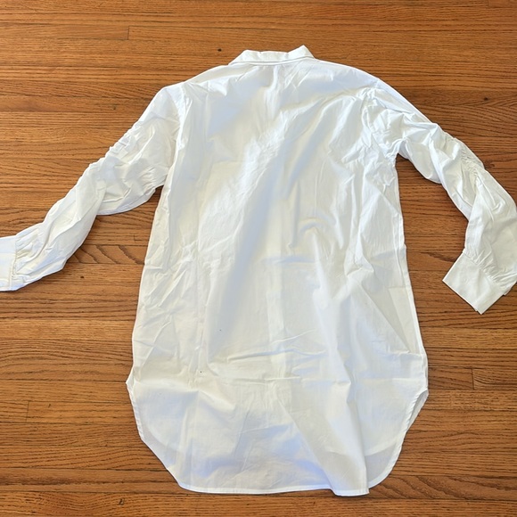 Blooshop White Button Up - Picture 3 of 3